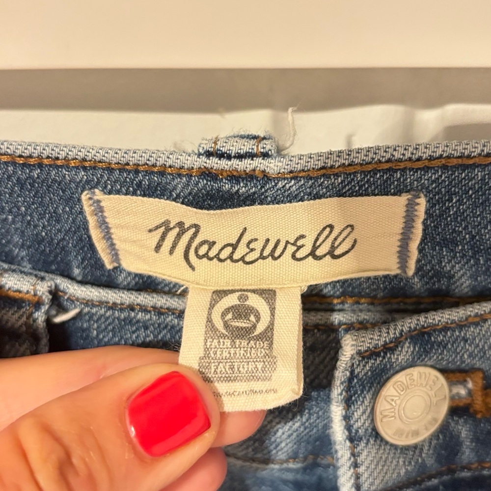 Madewell Light Blue Flare Jeans - Picture 2 of 3
